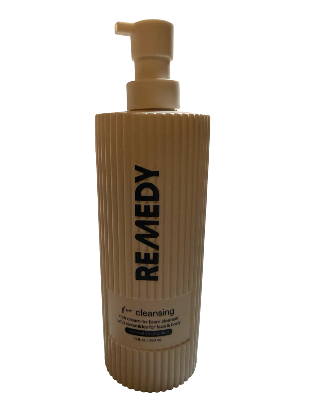 Remedy Science by Dr. Muneeb Shah Cleansing Rich Cream-to-Foam Cleanser 12 oz.